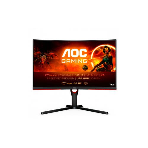 Игровой монитор AOC CQ27G3SU 27'' LCD Black