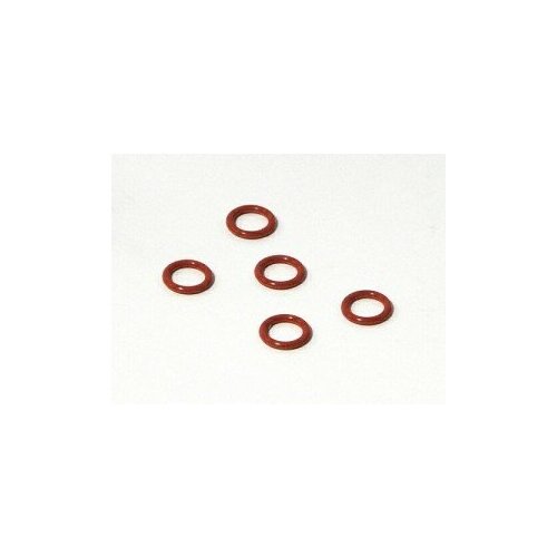 Кольцо уплотнительное SILICONE SS-045 4.5X6.6MM (RED) (5шт)