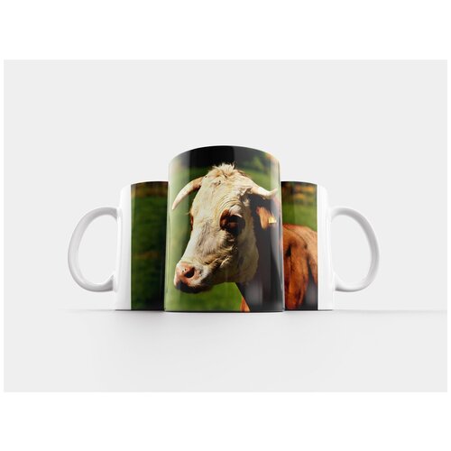 фото Кружка "говядина, пастбище, луг" 320 мл lotsprints