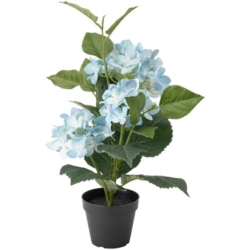 FEJKA фейка искусственное растение в горшке 12 см д/дома/улицы/Гидрангея синий