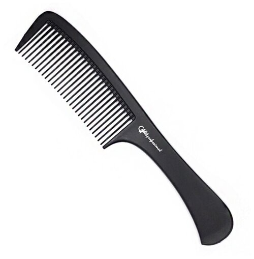 Gera Professional, Расческа карбоновая для стрижки волос GPR00301, цвет черный
