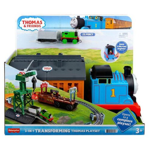 Thomas and Friends Игровой набор железная дорога Трансформер, GXH08 разноцветный