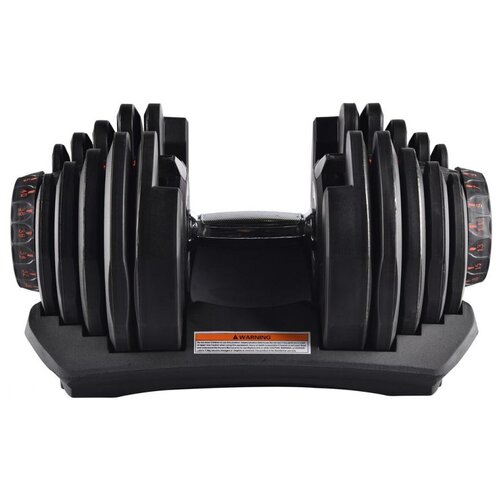 Гантель регулируемая Original Fitness металлическая черный