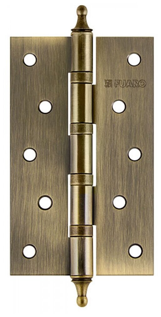 Петля универсальная Fuaro 4BB/A/BL 125x75x2,5 AB (бронза), блистер .
