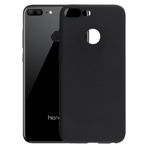 Матовый чехол MatteCover для Huawei Honor 9 Lite силиконовый черный