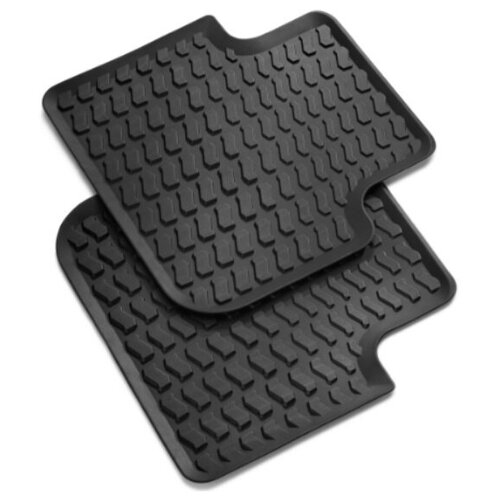 Оригинальные задние резиновые коврики для Audi Q7 4M / Q8 без точек крепления - 4M1061512A041