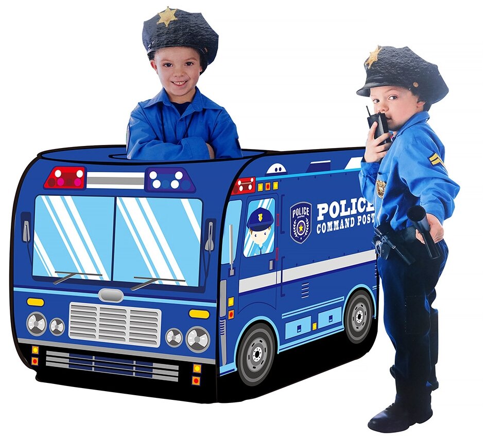 Дом + 50 шаров Pituso Полицейский фургон