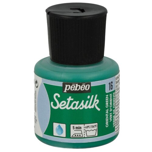 Краска по шелку Pebeo Setasilk, 45 мл, зеленый восточный