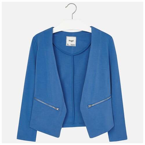 Пиджак Mayoral, размер 152, синий пиджак mayoral размер 152 серый