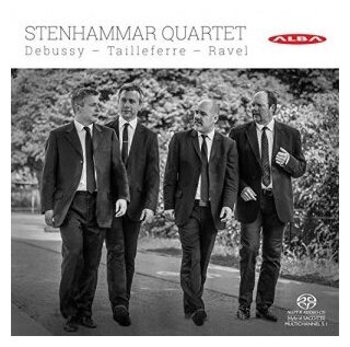 Компакт-Диски, Alia Vox, STENHAMMAR QUARTET - Debussy / Tailleferre / Ravel (SACD)