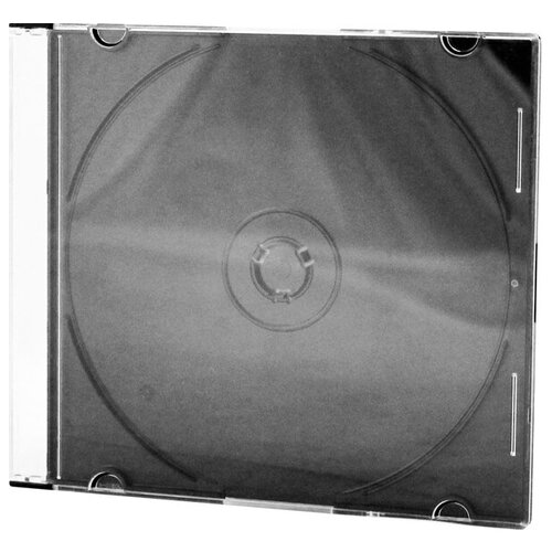 Бокс Mirex на 1 CD диск Slim черный (CDB-sl) (отгрузка кратно 200 шт.)