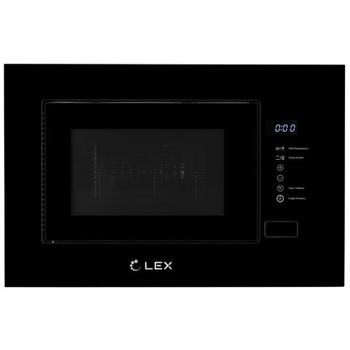 Встраиваемая микроволновая печь LEX BIMO 2001 BLACK черный СВЧ на 20л 21733₽