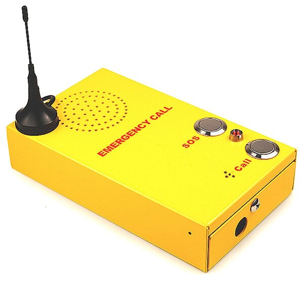 Страж SOS-GSM-Н (улица) - Панель экстренного вызова , кнопка сигнала тревоги, кнопка системы оповещения, кнопка тревожной сигн подарочная упаковка