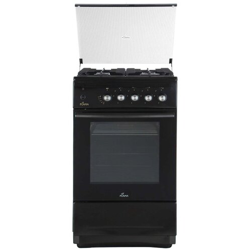 Плита Газовая Flama N FG 24241 B коричневый стеклянная крышка решчугун 1603200₽