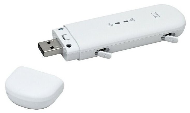 Wi-Fi USB модем ZTE MF79U с двумя комнатными антеннами (MiMo) усилением до 8dBi кабель 2*3м
