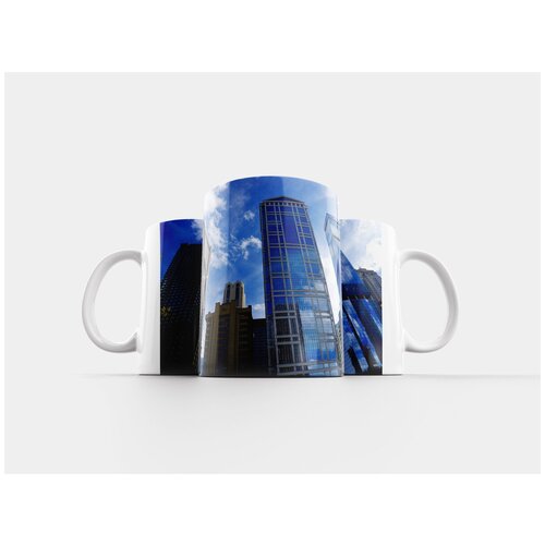 фото Кружка "небоскреб, чикаго, городской пейзаж" 320 мл lotsprints