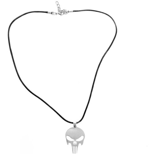 фото Подвеска "punisher" кожанный шнурок igeekstore