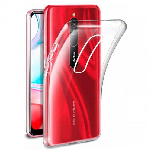 Прозрачный силиконовый чехол для Xiaomi Redmi 8