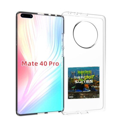 Чехол MyPads Snoop Dogg FROM THE STREET 2 THA SUITES для Huawei Mate 40 Pro (NOH-NX9) задняя-панель-накладка-бампер чехол mypads snoop dogg from the street 2 tha suites для tcl 40 xe задняя панель накладка бампер