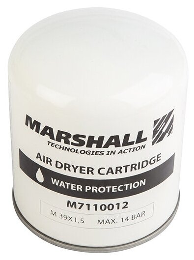 Картридж осушителя воздуха M39x1,5 о. н. 4324100202 HCV Marshall M7110012