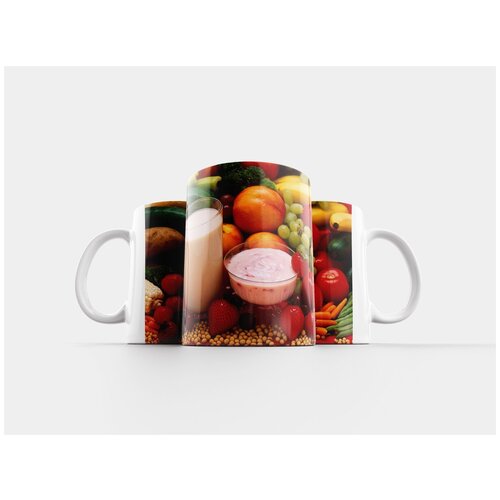 фото Кружка "йогурт, молоко, овощи" 320 мл lotsprints
