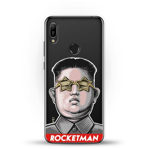 фото Силиконовый чехол rocketman на huawei y6 (2019) andy & paul