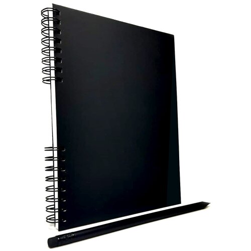 Блокнот, А5, на пружине (14,8х21 см, 80 листов)