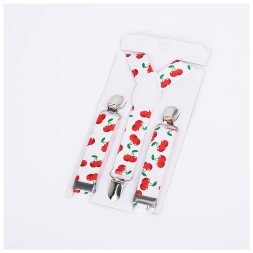 фото Подтяжки дет вишенка 2,5*60*0,2, белый 3923745 сима-ленд