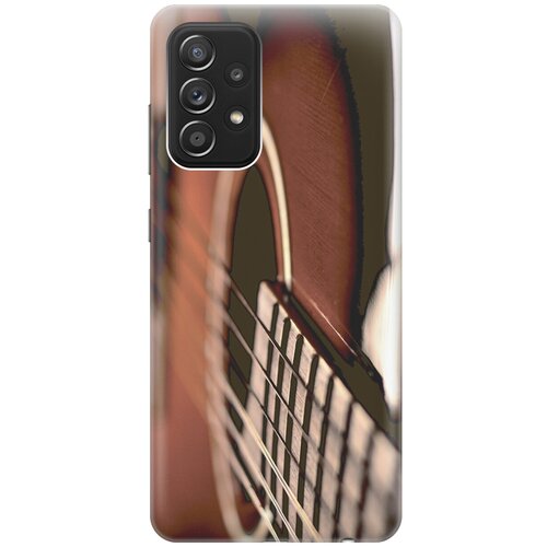 фото Силиконовый чехол на samsung galaxy a52 / самсунг а52 с принтом "гитара gosso