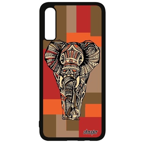 фото Стильный чехол на телефон // galaxy a70 // "слон" саванна стиль, utaupia, цветной