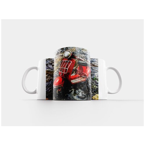 фото Кружка "веспа, скутер, автомобиль moottero" 320 мл lotsprints