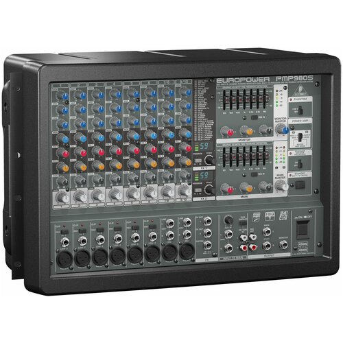 Behringer PMP1680S Europower микшерный пульт микшерный пульт с усилением behringer pmp500 europower