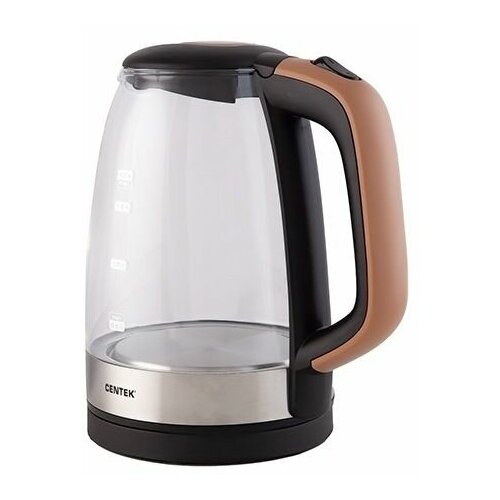 Электрочайник Centek CT-0065 Beige стекло 165400₽
