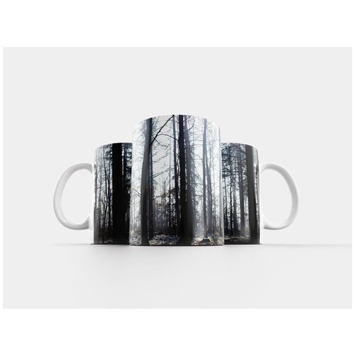 фото Кружка "лес, ужасный, туман" 320 мл lotsprints