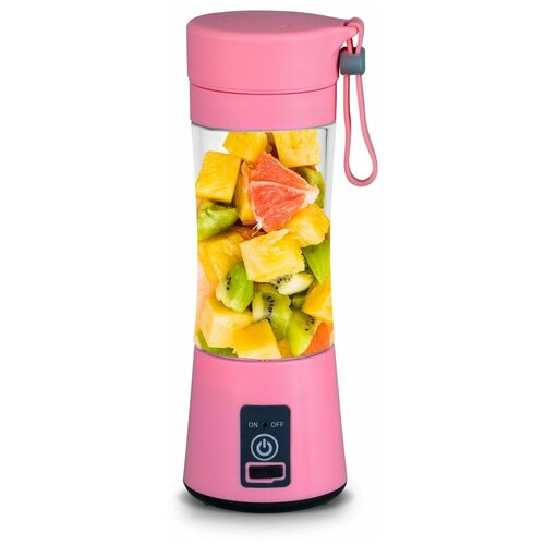 Портативный блендер для смузи Goodly Bland на аккумуляторе USB розовый 115000₽