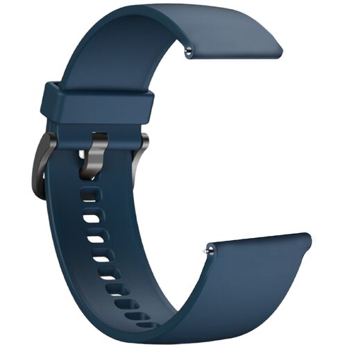 Ремешок для умных смарт часов Mibro Ink Blue силиконовый, 22 мм, синий