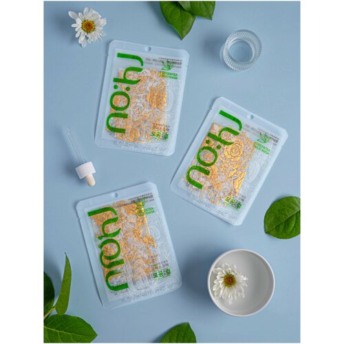Купить Набор тканевых масок для лица с экстрактом зеленого чая Texture, 3 шт, no:hj