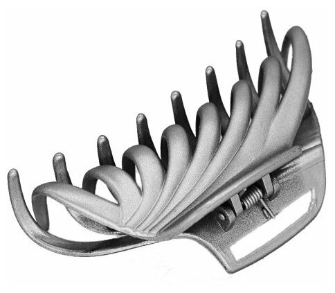 Краб для волос большой матовый — фото 1