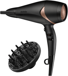 Фен BaByliss D566E, черный/бронза