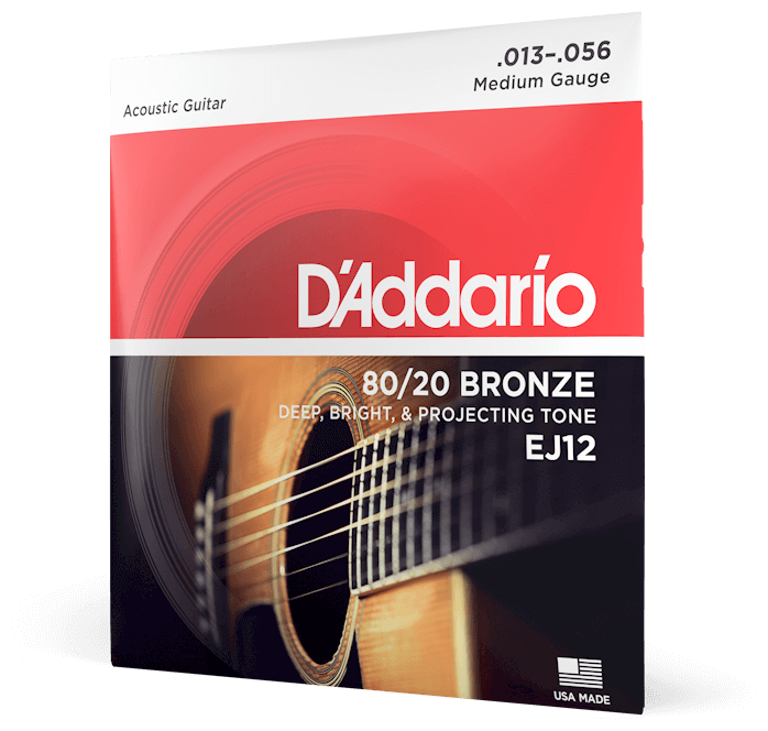 D ADDARIO EJ12 Струны для акустической гитары