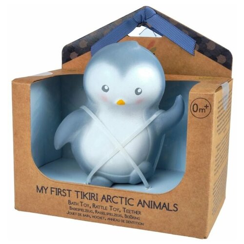 Игрушка-прорезыватель Пингвин в подарочной упаковке, Tikiri