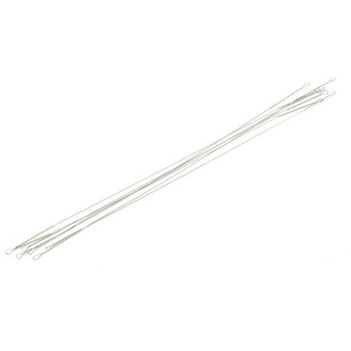 фото Поводок струна yaman, d-0,40 мм, l-15 см, test- 17 кг (10 шт