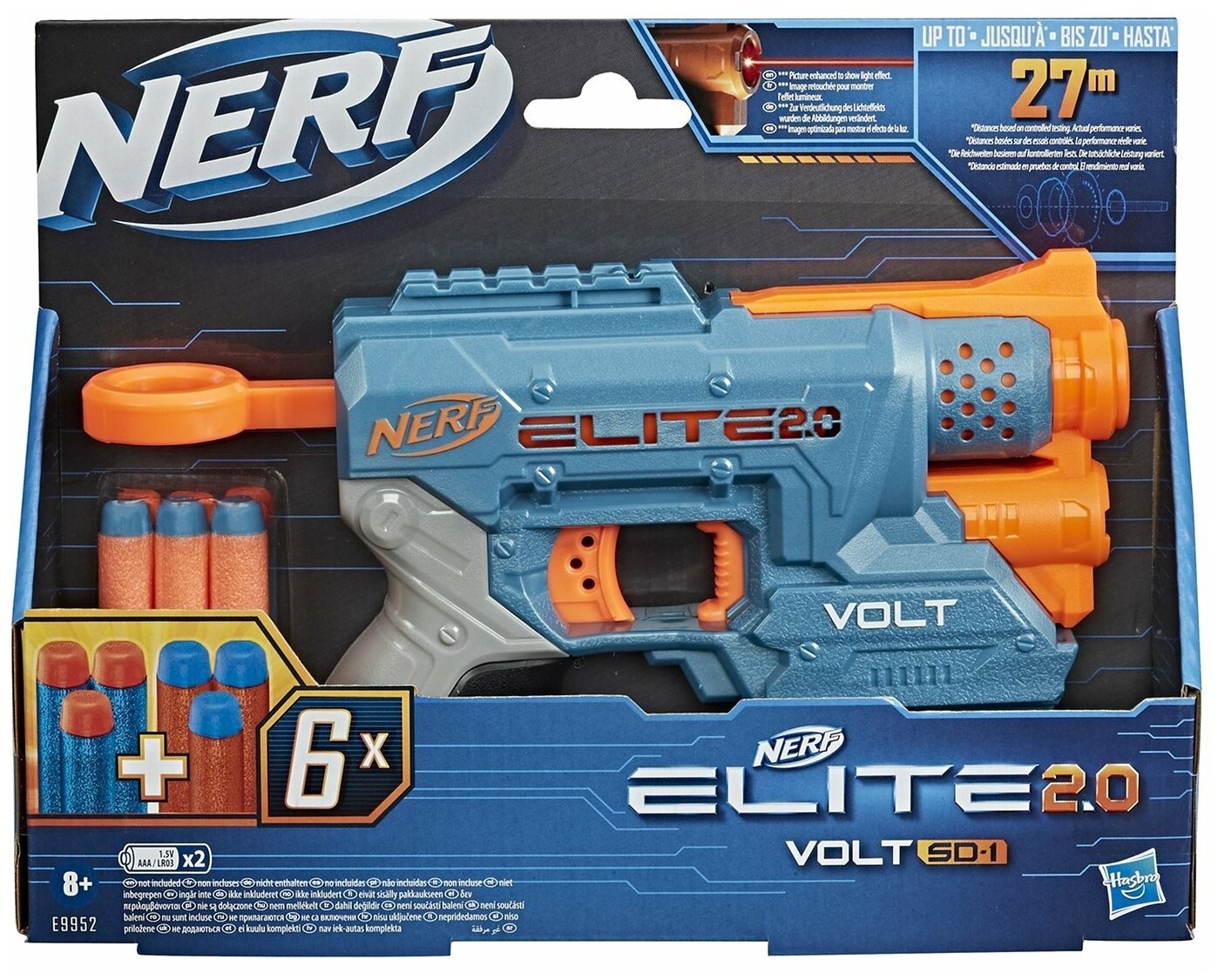 Бластер Nerf Вольт E9952EU4