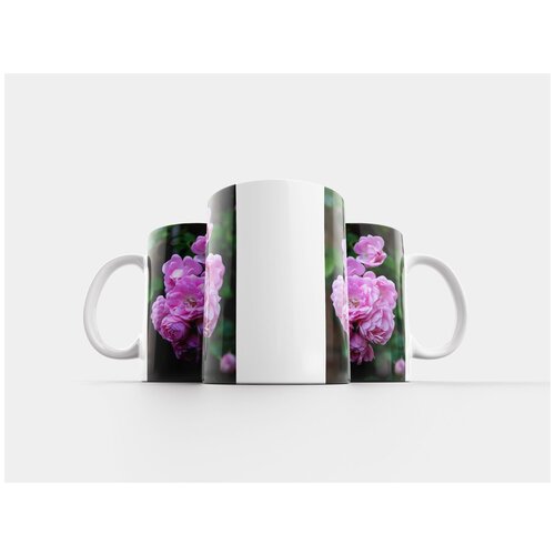 фото Кружка "кнопка роуз, детские розовые розы, флорибунда" 320 мл lotsprints