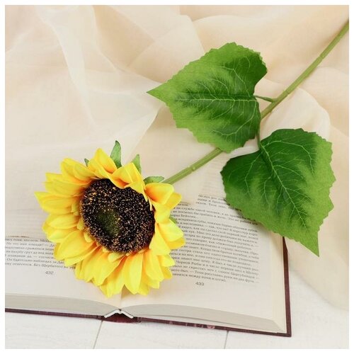 LAVANDA Цветы искусственные Подсолнух 12х43 см жёлтый 643₽