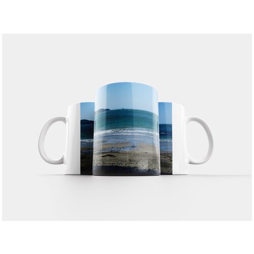 фото Кружка "море, морской берег, волна" 320 мл lotsprints