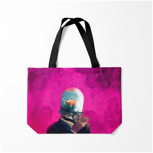 фото Сумка-шоппер / 46х35 см / сериалы / академия амбрелла эй джей cпина z burnettie