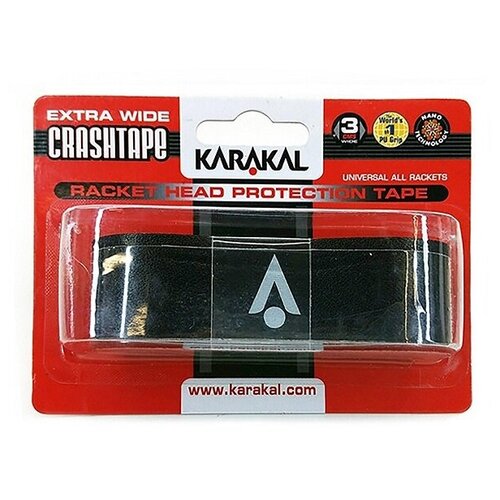 Защитная лента Karakal CrashTape 2.4m/3cm Black KA6055 защитная лента karakal crashtape 2 4m 3cm black ka6055