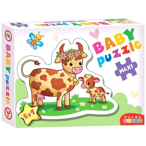 Пазл Baby puzzle «Мамы и малыши-2» puzzle time мягкий пазл с музыкальным чипом мамы и малыши