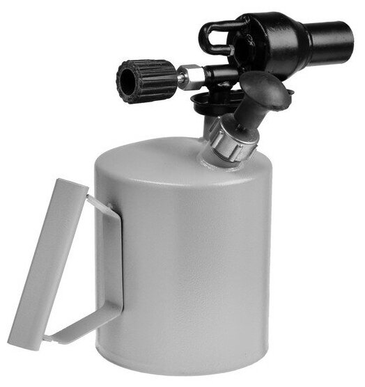 Паяльные Лампы Лампа паяльная тундра, форсунка высокого давления, расход <1.2 л/ч, АИ 92-95, объем 1.5 л